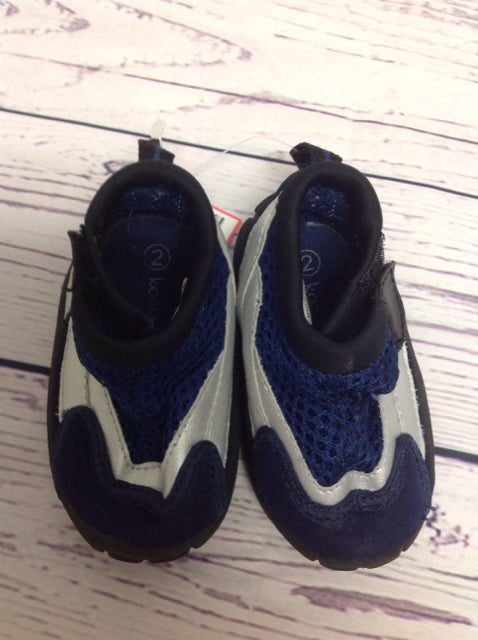 Blue & White Swimshoes