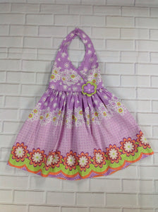 Blueberi Boulevard Purple Print Dress