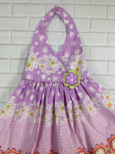 Blueberi Boulevard Purple Print Dress