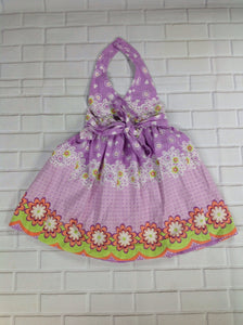 Blueberi Boulevard Purple Print Dress