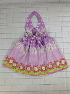 Blueberi Boulevard Purple Print Dress