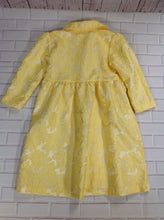 Blueberi Boulevard Yellow & White Coat