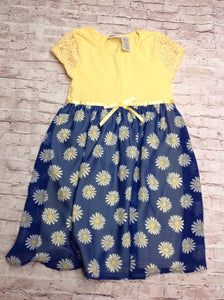 Blueberri Blvd BLUE & YELLOW Dress