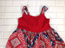 Blueberri Blvd Red & Blue Dress