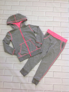 Bobbie Brooks Gray & Pink 2 pc Set