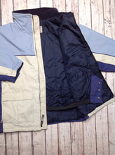 BodyGlove Blue & Beige Coat