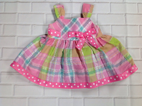 Bonnie Baby PINK PRINT Dress