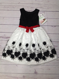 Bonnie Jean Black & White Dress