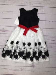 Bonnie Jean Black & White Dress