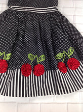 Bonnie Jean Black Print Dress