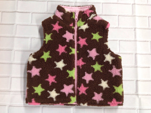 Brown & Pink No Brand Vest