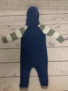 Burts Bees BLUE & GRAY One Piece