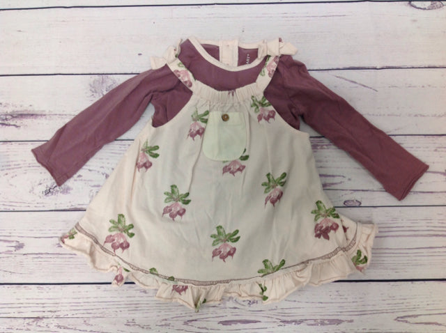 Burts Bees Pink & Purple Dress