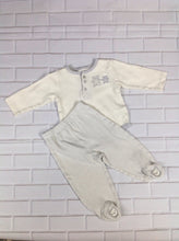 Buster Brown Cream & Gray 2 PC Outfit