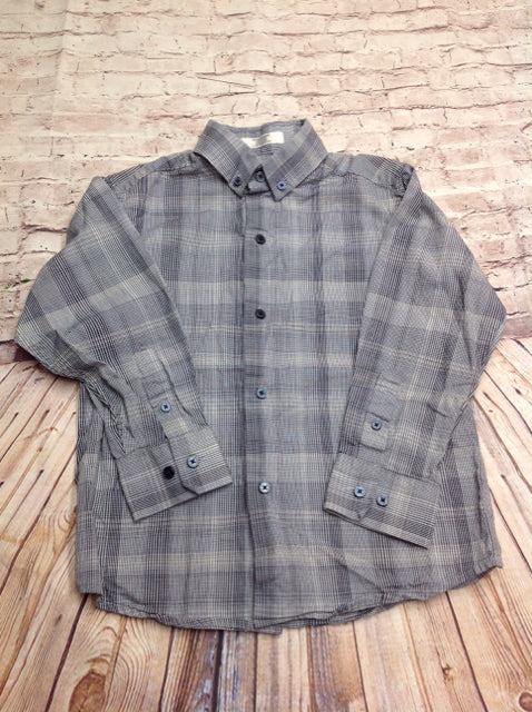 CALVIN KLEIN Blue Print Top