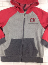 CALVIN KLEIN GRAY & RED Top