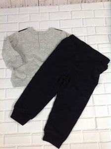 CALVIN KLEIN Gray & Black 2 PC Outfit