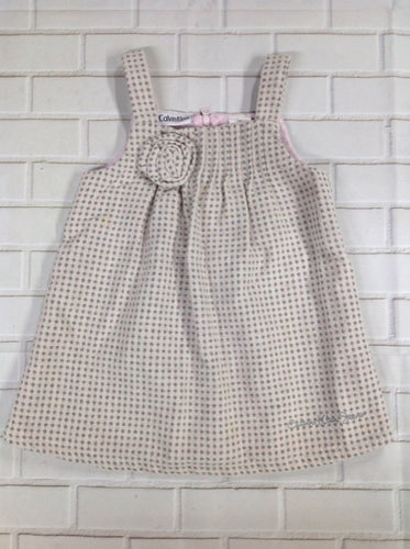 CALVIN KLEIN Gray & Pink Dress