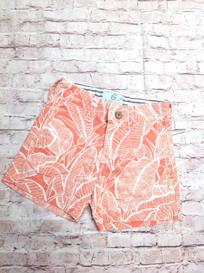 CLASSIC CLUB Salmon & White Shorts