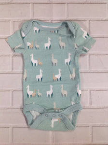 CLOUD ISLAND Blue Print Onesie