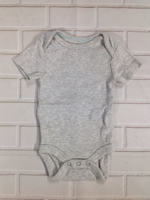 CLOUD ISLAND Gray Onesie