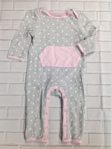 CLOUD ISLAND Pink & Gray One Piece