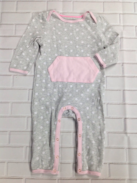 CLOUD ISLAND Pink & Gray One Piece