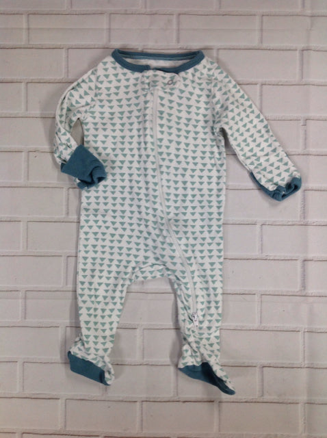 CLOUD ISLAND White Print Sleepwear