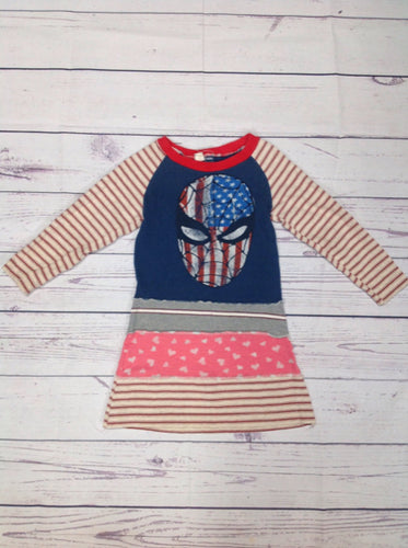 COMICS RED, WHITE & BLUE Dress