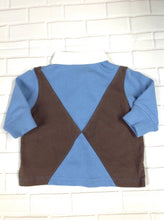 CRAZY 8 BLUE & BROWN NEW!!! Top