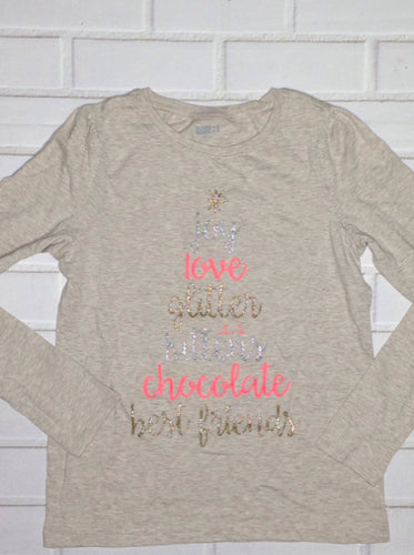 CRAZY 8 Beige & Pink Top