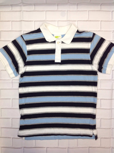 CRAZY 8 Blue Print Stripe Top