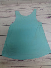 CRAZY 8 Blue Print Top