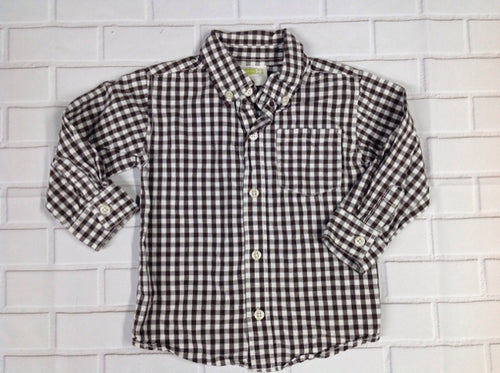 CRAZY 8 Brown Print Top