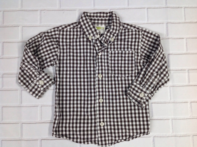 CRAZY 8 Brown Print Top