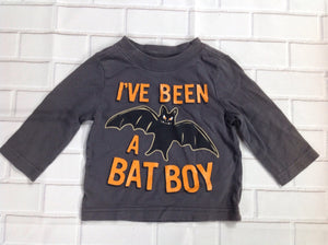 CRAZY 8 GRAY & ORANGE Bat Top