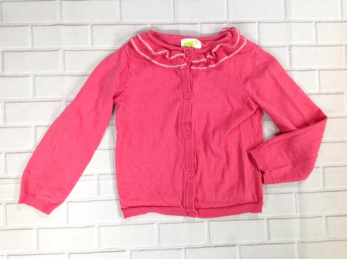 CRAZY 8 Pink & White Top