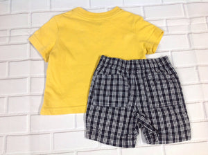 CRAZY 8 YELLOW & BLUE 2 PC Outfit