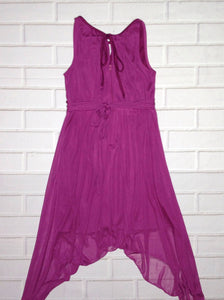 CRYSTAL DOLL Fuschia Dress