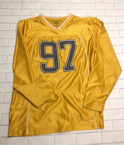 Canyon River Blues Yellow & Gray Jersey Top
