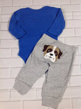 Carters BLUE & GRAY 2 PC Outfit