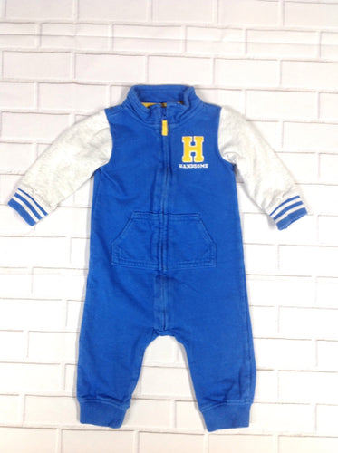Carters BLUE & GRAY One Piece
