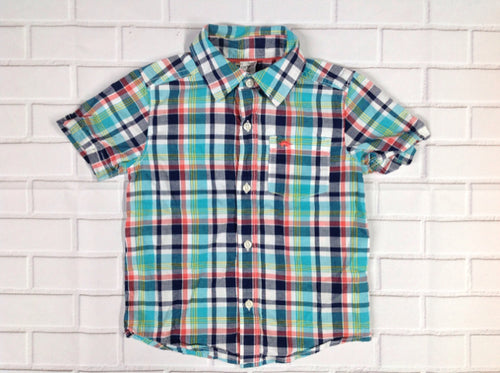 Carters BLUE & ORANGE Top