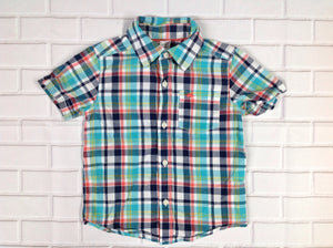 Carters BLUE & ORANGE Top