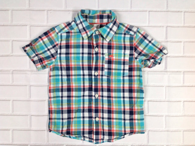 Carters BLUE & ORANGE Top