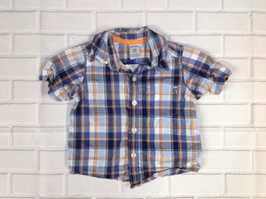 Carters BLUE & ORANGE Top
