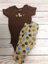 Carters BROWN & BEIGE 2 PC Outfit