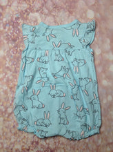 Carters Baby Blue & Pink One Piece