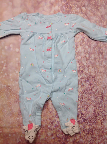 Carters Baby Blue & Pink Sleepwear