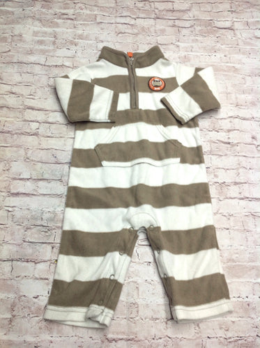 Carters Beige & Brown One Piece